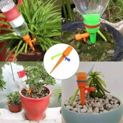 READCLY 15 Pcs Irrigation Goutte à Goutte Kit, Vanne D'eau Réglable Pour Irrigation Automatique, Adapté à L'arrosage Des Plantes D'intérieur Et D'extérieur 9 READCLY 15 Pcs Irrigation Goutte à Goutte Kit, Vanne D'eau Réglable Pour Irrigation Automatique, Adapté à L'arrosage Des Plantes D'intérieur Et D'extérieur -Promos Arrosage automatique Magasin 56690852 5