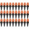 IRISFR 50Pcs Brumisation Pour Irrigation Micro Goutte Kit Brumisateur, Arrosage Goutte à Goutte Buses De D'Irrigation Par Egouttement De Jardin Réglable Ensemble D'Atomiseur De Tête D'Arroseuse，Lilaris