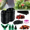 ZHUOXUAN Kit D'irrigation GoutteKits D'arrosage Automatiques Goutte à Goutte Système D'irrigation De Bricolage Jardin Tuyau Pour Jardin, Pelouse, Plante, Paysage, Potager, Serre