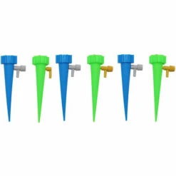 LITZEE Systeme Arrosage Goutte Goutte 12 Pièces Irrigation Goutte Goutte Kit Plante D'irrigation Cône Pour Arrosage Bouteille Dans Jardin, Plantes En Pot Kit D'arrosage Goutte à Goutte LITZEE -Promos Arrosage automatique Magasin 57656683 3