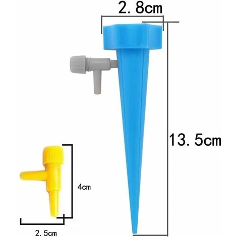 Goutte à Goutte Bouteille, Irrigation Goutte à Goutte Bouteille, Arrosage Goutte A Goutte, Avec Vannes De Régulation, Pour Jardin Maison Intérieur Extérieur Accessoire Et Raccord Goutte à Goutte LITZEE 5 Goutte à Goutte Bouteille, Irrigation Goutte à Goutte Bouteille, Arrosage Goutte A Goutte, Avec Vannes De Régulation, Pour Jardin Maison Intérieur Extérieur Accessoire Et Raccord Goutte à Goutte LITZEE – Image 5