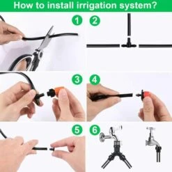 LAKJWO Support De Tube Réglable, 2 Pièces Argent Support Mural En Acier Inoxydable, Support De Collier De Serrage Avec Tube D'expansion Et Vis, Peut être Utilisé Pour Fixer Des Tuyaux De 25-27 Mm -Promos Arrosage automatique Magasin 57662737 5