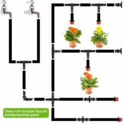 LAKJWO 4Pcs Acier Inoxydable Colliers De Serrage à Support De Tuyau RéGlable, Support De Tuyau à Montage Mural, Solide, Stable Pour Un DiamèTre De 25-27MM, Pour La Fixation De Tuyaux, De Tubes, De Tiges Etc. -Promos Arrosage automatique Magasin 57663269 5