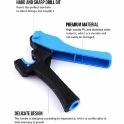 LAKJWO 2 Pièces Ensembles D'outils De Perforation De Trou D'irrigation Goutte à Goutte, Pour 16 / 20mm Tuyau Outil De Poinçonnage Professionnel Accessoires D'insert D'irrigation Goutte à Goutte -Promos Arrosage automatique Magasin 57663599 4