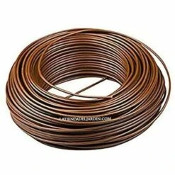 SUINGA Tube Flexible D'arrosage 4x6 Mm Marron, 25 Mètres