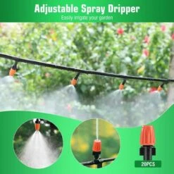 AUTRES Système D'irrigation Jardin, 30 M Système D'irrigation Automatique Kit D'irrigation Goutte à Goutte Irrigation De Jardin -Promos Arrosage automatique Magasin 57749227 3