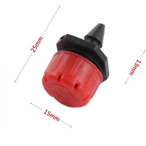 TINOR 100pcs Goutteur Irrigation Réglable Goutte à Goutte Système D'arrosage Automatique Tuyau Egouttement Micro Gicleurs Émetteur Drippers Pour Plante Serre DIY Jardin 3 TINOR 100pcs Goutteur Irrigation Réglable Goutte à Goutte Système D'arrosage Automatique Tuyau Egouttement Micro Gicleurs Émetteur Drippers Pour Plante Serre DIY Jardin – Image 3