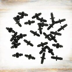 KARTOKNER 100pcs Connecteurs Cannelés 4/7 Kit De Raccords D'irrigation Raccords Cannelés Droits Pour Système De Tuyau D'irrigation Goutte à Goutte (Noir) 9 KARTOKNER 100pcs Connecteurs Cannelés 4/7 Kit De Raccords D'irrigation Raccords Cannelés Droits Pour Système De Tuyau D'irrigation Goutte à Goutte (Noir) -Promos Arrosage automatique Magasin 58108571 5