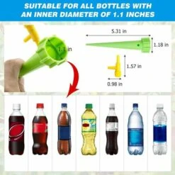 Kartokner 40pcs Goutte à Goutte Bouteille Irrigation Goutte à Goutte Bouteille Arroseur Automatique Plantes Arrosage Goutte A Goutte Avec Vannes Pour Jardin Maison Intérieur Extérieur Pot De Fleur 7 Kartokner 40pcs Goutte à Goutte Bouteille Irrigation Goutte à Goutte Bouteille Arroseur Automatique Plantes Arrosage Goutte A Goutte Avec Vannes Pour Jardin Maison Intérieur Extérieur Pot De Fleur -Promos Arrosage automatique Magasin 58108576 3