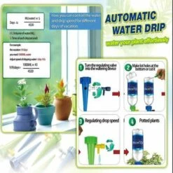 Kartokner 40pcs Goutte à Goutte Bouteille Irrigation Goutte à Goutte Bouteille Arroseur Automatique Plantes Arrosage Goutte A Goutte Avec Vannes Pour Jardin Maison Intérieur Extérieur Pot De Fleur 8 Kartokner 40pcs Goutte à Goutte Bouteille Irrigation Goutte à Goutte Bouteille Arroseur Automatique Plantes Arrosage Goutte A Goutte Avec Vannes Pour Jardin Maison Intérieur Extérieur Pot De Fleur -Promos Arrosage automatique Magasin 58108576 4