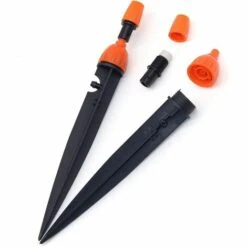 TRIOMPHE Lot De 10 Systèmes D'arrosage Goutte à Goutte Et Jet D'eau Double Fonction - Kit D'irrigation Goutte à Goutte - Connecteur Pour Tuyau De 4 Mm/7 Mm,T-Audace -Promos Arrosage automatique Magasin 58205822 3