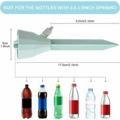 BARES 18Pcs Arrosage Goutte à Goutte, Arrosage Plantes Automatique Avec Cinq Réglages De Vitesse Adapté Aux Bonsaï, Fleurs, Vacances, Dispositif D'arrosage Domestique, Diamètre 20-30 Mm Universel -Promos Arrosage automatique Magasin 58302299 3