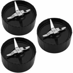 BARES 3 Pcs Lame De Remplacement Pour 250 W Magic Bullet Blender Extracteur De Jus, Magic Bullet Pièces De Rechange De Lame, Accessoires Magic Bullet Mixer