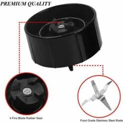 BARES 3 Pcs Lame De Remplacement Pour 250 W Magic Bullet Blender Extracteur De Jus, Magic Bullet Pièces De Rechange De Lame, Accessoires Magic Bullet Mixer -Promos Arrosage automatique Magasin 58302429 4
