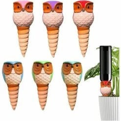 BARES Automatique Plante D'irrigation D'eau, Lot De 6 Systèmes D'irrigation Automatique Pour Plantes En Pot, Distributeur Verseur Goutte à Goutte D'irrigation Pour Jardin, Plante D'intérieur, Fleurs