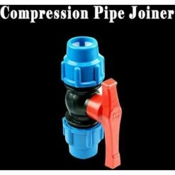 TINOR Vanne D'arrêt Pour Tuyau D'eau En Polyéthylène Haute Densité Ou Alcaline 20 Mm à 32 Mm -Promos Arrosage automatique Magasin 58345538 4