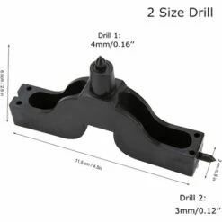 GRID COOL Accessoires D'irrigation Goutte Tuyau De Perforation Outil De Perforation De Tuyau Outil D'irrigation Goutte-à-Goutte De Jardin Noir De Outil De Forage De Trou De Forage -Promos Arrosage automatique Magasin 58349054 3