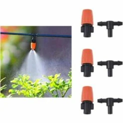 GRID COOL 10 Buses De Pulvérisation Pour Irrigation Goutte à Goutte, Atomiseurs D'arrosage, Kits D'arrosage Micro Goutte à Goutte -Promos Arrosage automatique Magasin 58349292 4