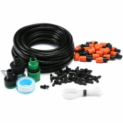 Thsinde Ensemble D'atomisation Basse Pression Pour Jardin Ensemble D'arrosage Automatique De Fleurs-5 Mètres 5 Gicleurs -Promos Arrosage automatique Magasin 58371763 3