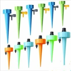 Thsinde Goutte à Goutte Kit, Irrigation Goutte à Goutte Bouteille, Arroseur Automatique Plantes, Arrosage Goutte A Goutte,-Améliorez Le Nouveau Pack De 6