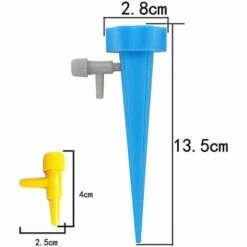 AOUGO 30Pcs Irrigation Goutte à Goutte Kit,Kit D'Irrigation Goutte,Micro Irrigation Goutte à Goutte Jardin Système,Arroseurs Automatiques Plantes Irrigation Système Pour Jardin Maison Intérieur Extérieur -Promos Arrosage automatique Magasin 58574982 3