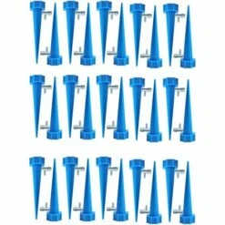 DECKON Goutte à Goutte Bouteille, Irrigation Goutte à Goutte Bouteille, Arroseur Automatique Plantes, Arrosage Goutte A Goutte, Avec Vannes De Régulation, Pour Jardin Maison Intérieur Extérieur 15PCS