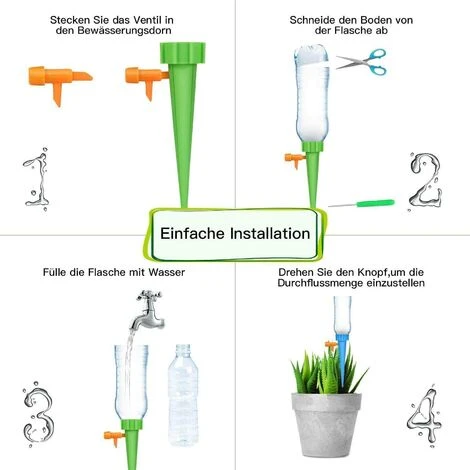 DKSFJKL 15 Pcs Irrigation Goutte à Goutte Kit,Arrosager Plantespour Jardin,Arrosage Plantes Automatique, Le Jardin Plantes Système D’Irrigation, Pour Jardin Intérieur Et Extérieur 3 DKSFJKL 15 Pcs Irrigation Goutte à Goutte Kit,Arrosager Plantespour Jardin,Arrosage Plantes Automatique, Le Jardin Plantes Système D’Irrigation, Pour Jardin Intérieur Et Extérieur – Image 3