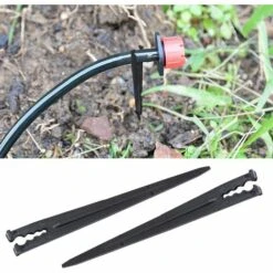 DKSFJKL Lot De 50 Tiges Universal Irrigation Support Holder Tiges Outils D'Irrigation Pour 4/7 3/5 Tuyau D'Arrosage Goutte à Goutte -Promos Arrosage automatique Magasin 59124241 3