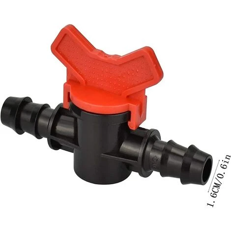 MODOU 10 Pièces Robinet De Jardin Pour Tuyau, Tuyau Vanne D'irrigation, Robinet D'arrêt Raccord En Plastique, Plastique Robinet De Jardin, Pour Le Contrôle De La Vanne D'eau De Jardin Extérieur 2 MODOU 10 Pièces Robinet De Jardin Pour Tuyau, Tuyau Vanne D'irrigation, Robinet D'arrêt Raccord En Plastique, Plastique Robinet De Jardin, Pour Le Contrôle De La Vanne D'eau De Jardin Extérieur – Image 2