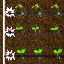 MODOU 10 Pièces Robinet De Jardin Pour Tuyau, Tuyau Vanne D'irrigation, Robinet D'arrêt Raccord En Plastique, Plastique Robinet De Jardin, Pour Le Contrôle De La Vanne D'eau De Jardin Extérieur 7 MODOU 10 Pièces Robinet De Jardin Pour Tuyau, Tuyau Vanne D'irrigation, Robinet D'arrêt Raccord En Plastique, Plastique Robinet De Jardin, Pour Le Contrôle De La Vanne D'eau De Jardin Extérieur -Promos Arrosage automatique Magasin 59133837 3