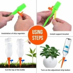 MODOU Irrigation Goutte à Goutte Kit, Science Arrosage Plantes Automatique DIY Système Matériel D'irrigation Goutte à Goutte à Valve Réglable Pour Jardin Maison Intérieur Extérieur/Fleurs Du Parc 9 MODOU Irrigation Goutte à Goutte Kit, Science Arrosage Plantes Automatique DIY Système Matériel D'irrigation Goutte à Goutte à Valve Réglable Pour Jardin Maison Intérieur Extérieur/Fleurs Du Parc -Promos Arrosage automatique Magasin 59134047 5