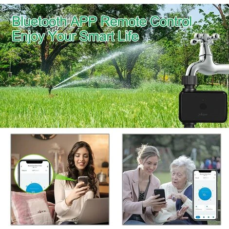 MODOU Automatique Arrosage WiFi Bluetooth, Programmateur Arrosage Avec Passerelle, Irrigation Arrosage, Minuteur Arrosage Goutte à Goutte, Imperméable, Irrigation Pour Jardin 2 MODOU Automatique Arrosage WiFi Bluetooth, Programmateur Arrosage Avec Passerelle, Irrigation Arrosage, Minuteur Arrosage Goutte à Goutte, Imperméable, Irrigation Pour Jardin – Image 2