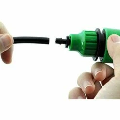 TINOR Adaptateur De Micro Irrigation, Connecteur Rapide En Plastique Pour Tuyau D'arrosage Avec Connecteur Barbelé De 6,35 Mm, Convient Pour Tuyau De 4/7 Mm Et 8/11 Mm. -Promos Arrosage automatique Magasin 59146141 4