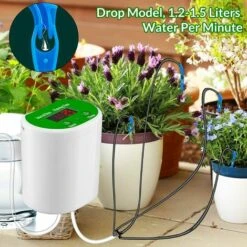 FR-LIFE Kit D'irrigation Goutte à Goutte Automatique,BR-Vie Système D'irrigation Automatique Pour Plantes D'intérieur, Chargement USB DIY Kit D'irrigation, Système D'Arrosage Automatique Système Goutte 8 FR-LIFE Kit D'irrigation Goutte à Goutte Automatique,BR-Vie Système D'irrigation Automatique Pour Plantes D'intérieur, Chargement USB DIY Kit D'irrigation, Système D'Arrosage Automatique Système Goutte -Promos Arrosage automatique Magasin 59637850 4