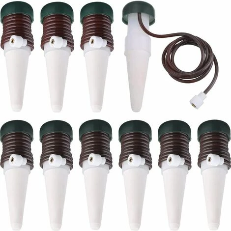 LTS FAFA Abreuvoir Automatique Pour Plantes, Système D'arrosage En Céramique Goutte à Goutte 12PCS 1 LTS FAFA Abreuvoir Automatique Pour Plantes, Système D'arrosage En Céramique Goutte à Goutte 12PCS