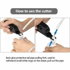 OUSUDELA 15 Mètres Tuyau D'Alimentation En Eau Universel, Kit De Connecteur De Tuyau De Réfrigérateur 1/4 ", Tube De Filtre, Pièces Et Accessoires Pour Réfrigérateurs Européen /Frigo Americain -Promos Arrosage automatique Magasin 59688513 4