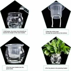 IRISFR Corde De Mèche Irrigation 20m Automatique Arrosage Corde Coton 4 MM Avec Système D'irrigation Automatique DIY Vacation Dispositif D'arrosage Pour Plantes Pour Jardins, Paniers, Pots, Plantes,Lilaris -Promos Arrosage automatique Magasin 59738579 3