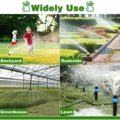 IRISFR Kit D'Irrigation Goutte 40m, Kit Arrosage Goutte à Goutte,125pcs Kit Micro Irrigation Goutte à Goutte Jardin Système Avec Arrosage Automatique Irrigation De Jardin Pour Pelouse, Potager,Lilaris -Promos Arrosage automatique Magasin 59738596 4