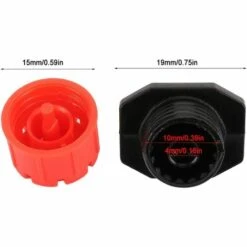 GALOZZOIT 100PCS Goutteurs Irrigation Goutte à Goutte Dripper, Buses De Gicleurs Émetteur Jardin, Arrosage Goutte à Goutte Automatique 360° Réglable Pour Plante Serre Pelouse DIY -Promos Arrosage automatique Magasin 59800275 4