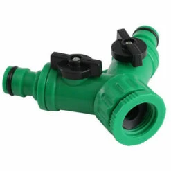 LUCKY-88 Robinet D'irrigation Inverseur à Double Mamelon Vanne En Y à 3 Voies Irrigation Goutte à Goutte Avec Robinet -Promos Arrosage automatique Magasin 59928422 5