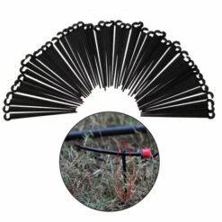 ZHUOXUAN 100 Pièces Système D'arrosage De Jardin Par Irrigation Goutte à Goutte – Degrés Kit D'irrigation Goutte à Goutte Réglable Pour Jardin/Serre/Parterre De Fleurs -Promos Arrosage automatique Magasin 59966960 4