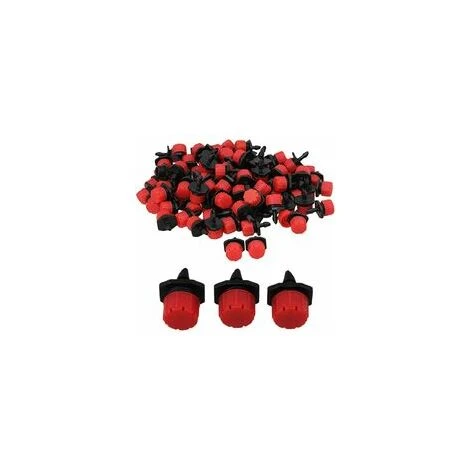 ZHUOXUAN 50pcs Goutteur Irrigation Réglable Goutte à Goutte Système D'arrosage Automatique Tuyau Egouttement Micro Gicleurs Émetteur Drippers Pour Plante Serre DIY Jardin 1 ZHUOXUAN 50pcs Goutteur Irrigation Réglable Goutte à Goutte Système D'arrosage Automatique Tuyau Egouttement Micro Gicleurs Émetteur Drippers Pour Plante Serre DIY Jardin
