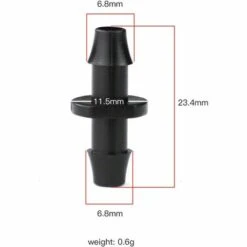 NAXUNNN Irrigation De Pelouse 4/7mm Raccord Connecteur Goutte à Goutte,100 Pièces -Promos Arrosage automatique Magasin 60086663 5
