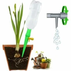 NAXUNNN Goutte à Goutte Bouteille, 12 Pièces Arrosage Automatique Interieur 8 NAXUNNN Goutte à Goutte Bouteille, 12 Pièces Arrosage Automatique Interieur -Promos Arrosage automatique Magasin 60086670 4