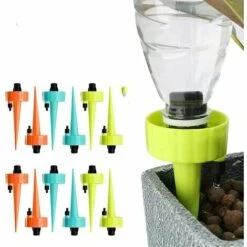 PREMIER Kit D'irrigation Goutte à Goutte, 12pcs Dispositifs D'arrosage Scientifiques Réglables Des Plantes, Système D'arrosage Automatique Des Plantes De Bricolage Pour Le Jardin Domestique