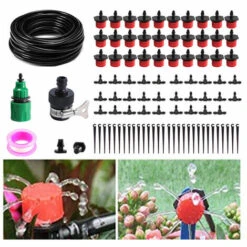 PREMIER Perle De Ceinture D'irrigation Goutte à Goutte De Jardin 98psc à Emporter Système D'irrigation Goutte à Goutte Automatique