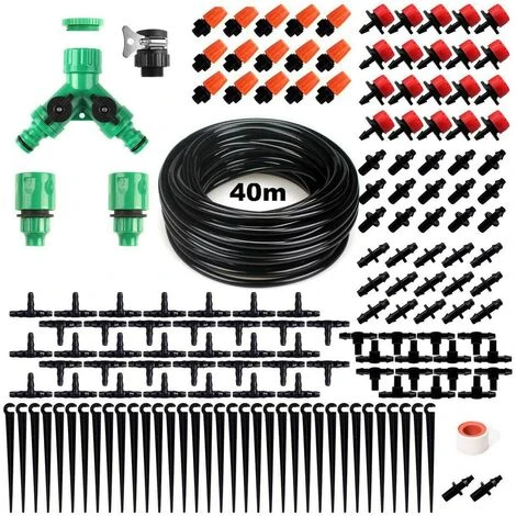 TOPHOMER 40M Système D'irrigation Jardin Par Egouttement 149 Pièces Micro Irrigation Goutte à Goutte Kit, Timer Jardin Auto-arrosant Irrigation De Jardin Pour Plantes De Patio Automatique 1 TOPHOMER 40M Système D'irrigation Jardin Par Egouttement 149 Pièces Micro Irrigation Goutte à Goutte Kit, Timer Jardin Auto-arrosant Irrigation De Jardin Pour Plantes De Patio Automatique