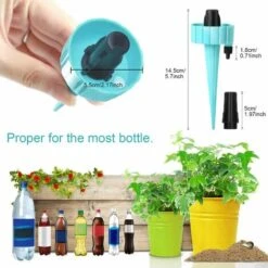 ZOLGINAH Arrosage Goutte à Goutte, Goutteurs Arrosage Goutte Goutte, 21 Pcs Irrigation Goutte à Goutte Avec SystèMe D'Arrosage à LibéRation Lente Pour Les Plantes D'IntéRieur Et D'ExtéRieur -Promos Arrosage automatique Magasin 61076673 3