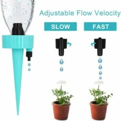 ZOLGINAH Arrosage Goutte à Goutte, Goutteurs Arrosage Goutte Goutte, 21 Pcs Irrigation Goutte à Goutte Avec SystèMe D'Arrosage à LibéRation Lente Pour Les Plantes D'IntéRieur Et D'ExtéRieur -Promos Arrosage automatique Magasin 61076673 5