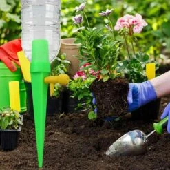 STARLIGHT Goutte à Goutte Bouteille, SL.GT 12 Pièces Arrosage Automatique Interieur Avec Vannes De Régulation Débit D'eau, Kit Arrosage à Goutte Automatique -Promos Arrosage automatique Magasin 61302784 4